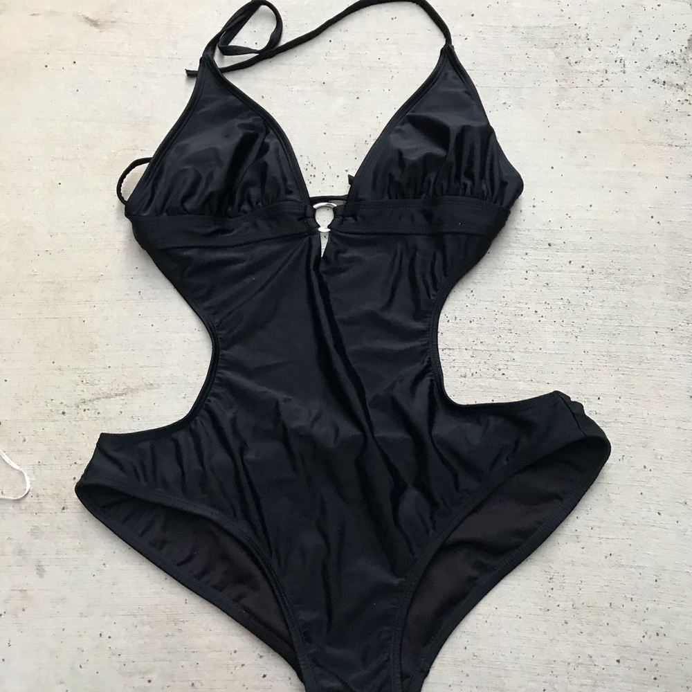 Black swimsuit